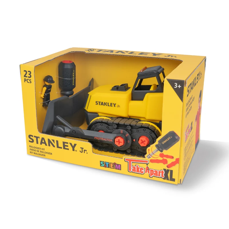 Stanley Jr. Take A Part Xl Bulldozer Kit