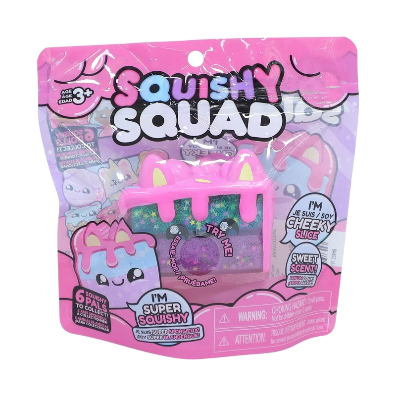 Squishy Squad Cake Cheeky Slice