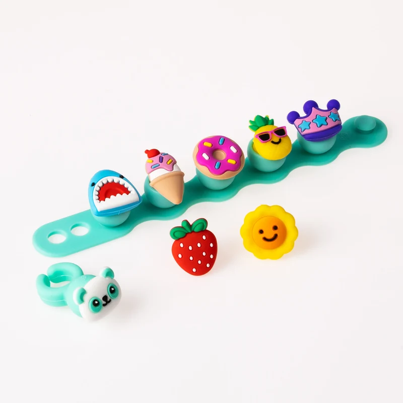 Fat Brain Toys Plip Charms - Teal