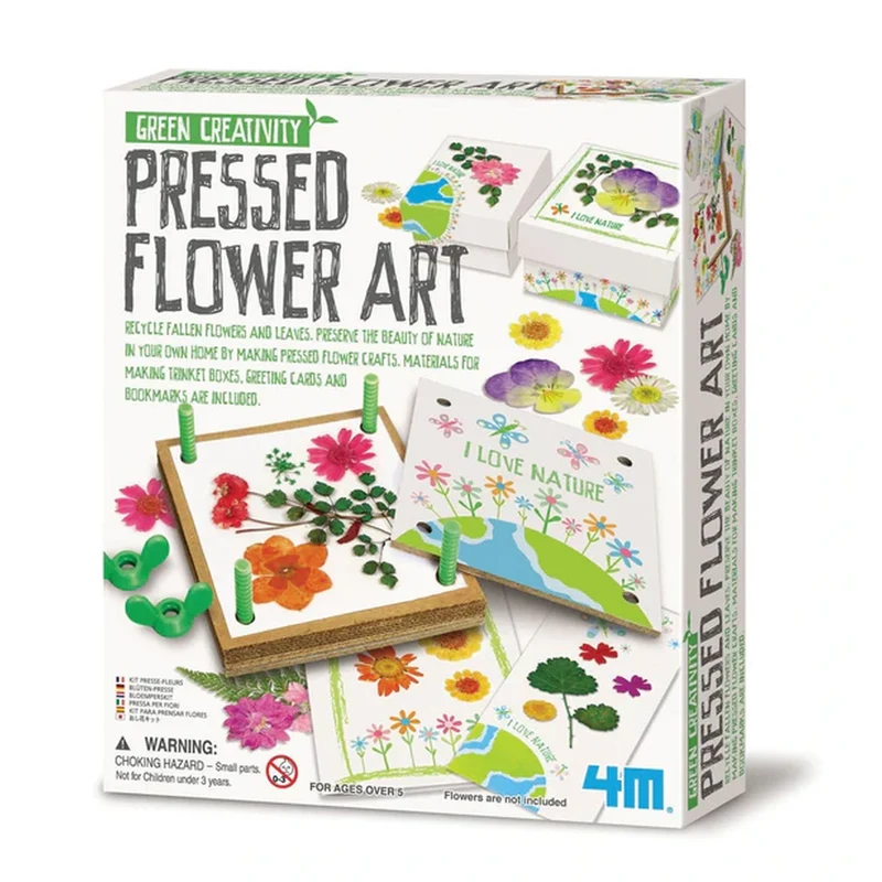 4M Green Science Pressed Flower Art