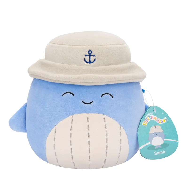 Squishmallows 7.5 Inch Plush S20 Samir Blue Whale
