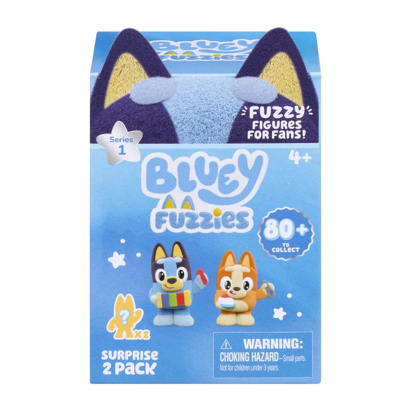 Bluey Fuzzies Series 15 Surprise 2 Pack Blind Box