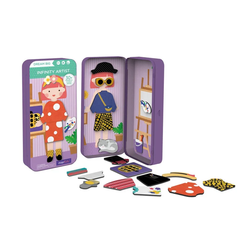 mierEdu Magnetic Puzzle Box Infinity Artist