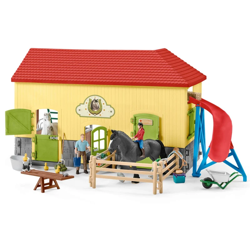 Schleich Horse Stable Set