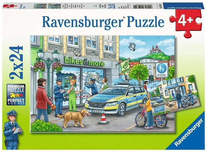 Ravensburger Police At Work! 2X24 Piece