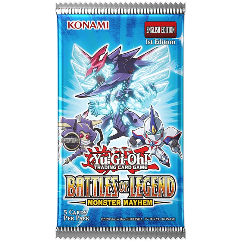 Yu-Gi-Oh! Card Game Battles of Legend Monster Mayhem - Booster Pack Assorted Styles