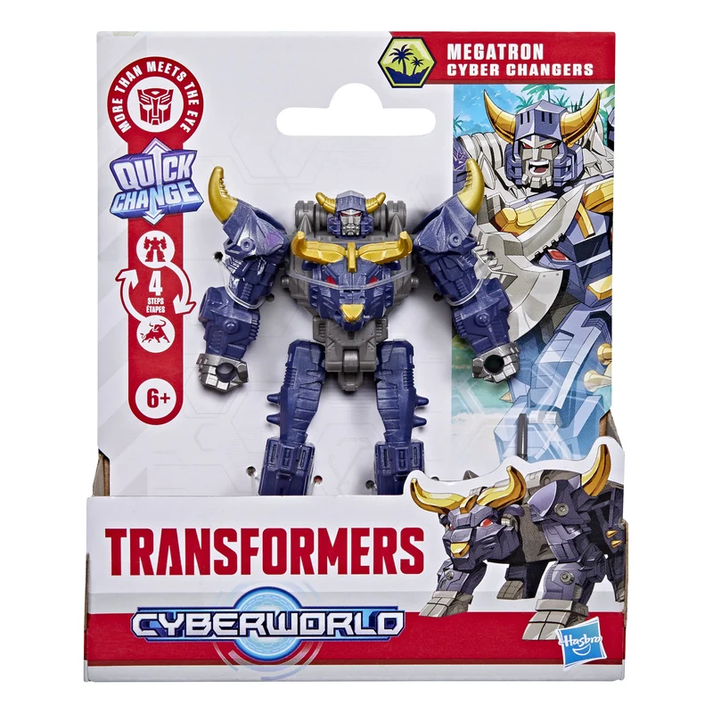Transformers Cyberworld Armored Cyber Changers - Megatron Bull