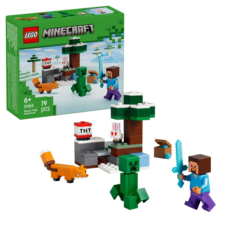LEGO Minecraft Steve's Taiga Adventure