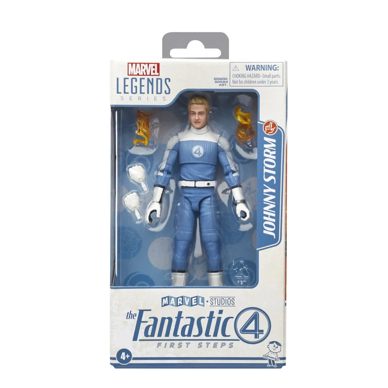 Marvel Legends Series The Fantastic 4 First Steps Action Figure - Johnny Storm