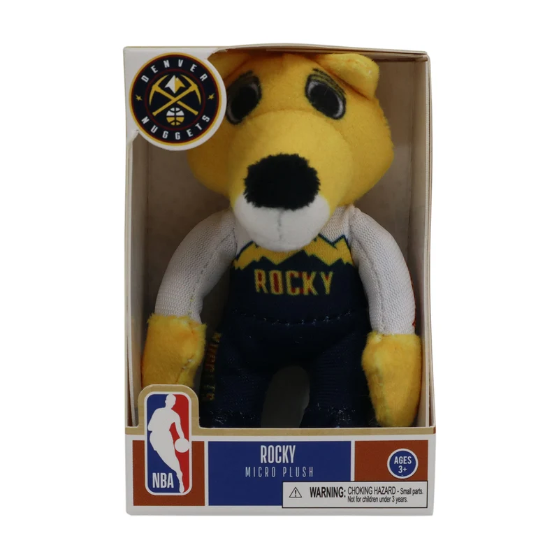 NBA Mascot Micro 3 Inch Plush - Denver Nuggets Rocky