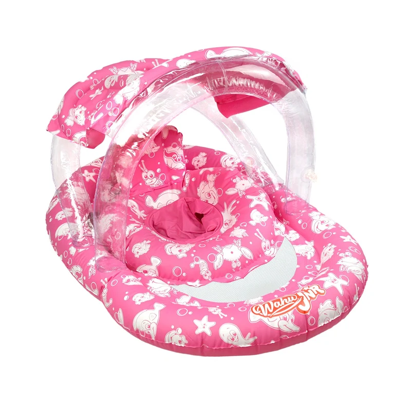 Wahu Junior Ring With Seat & Canopy - Pink