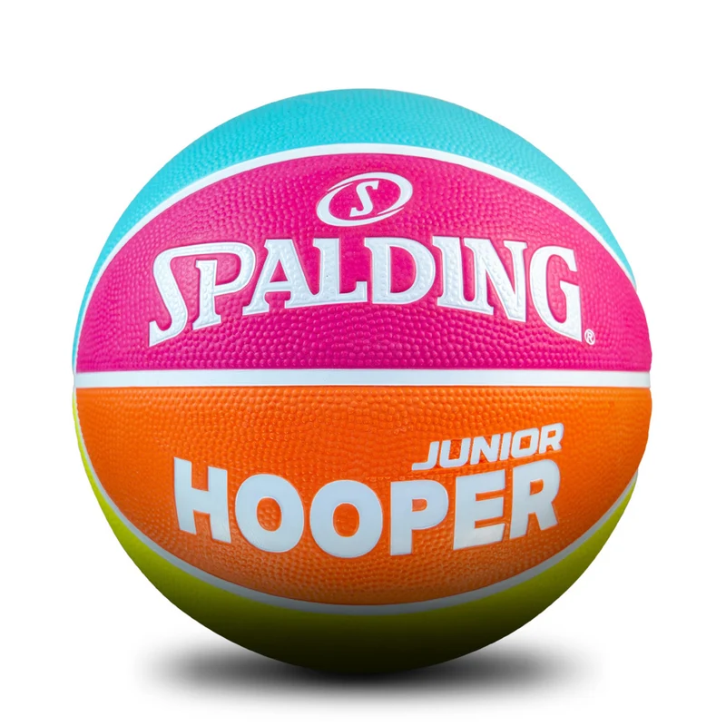 Spalding Junior Hooper Basketball - Pink/Orange