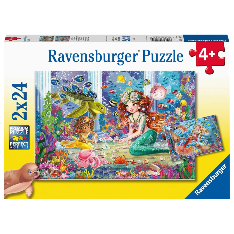 Ravensburger Mermaid Tea Party 2x24 Piece