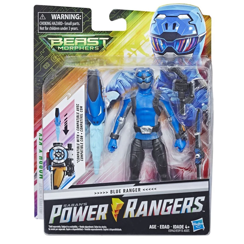 Power Rangers Beast Morphers 6 Inch(15cm) Figure Blue Ranger