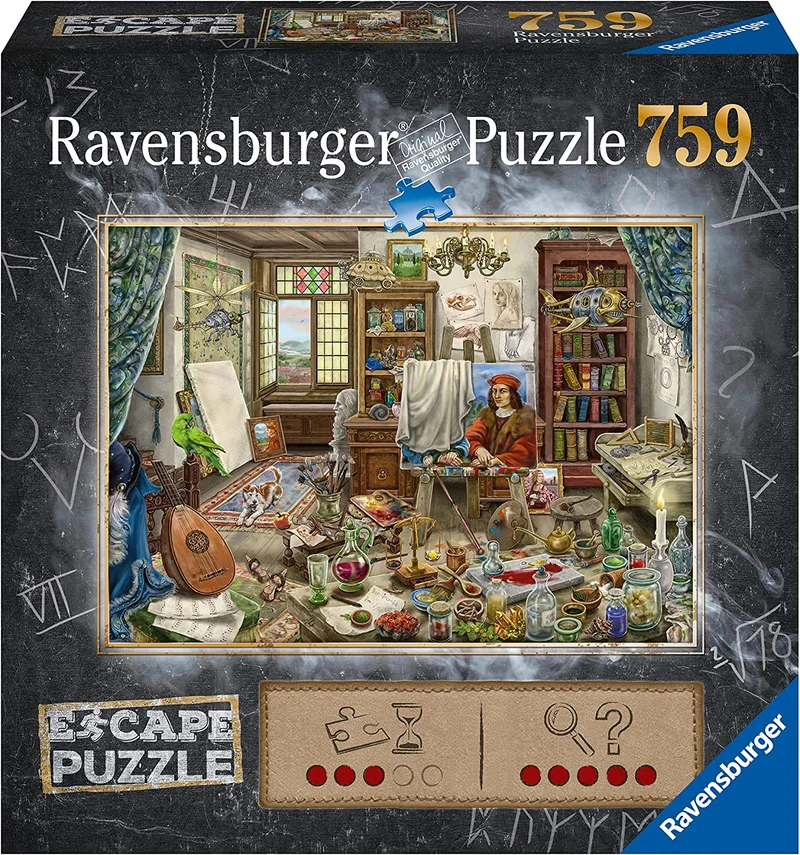 Ravensburger Escape 10 Artists Studio 759 Piece