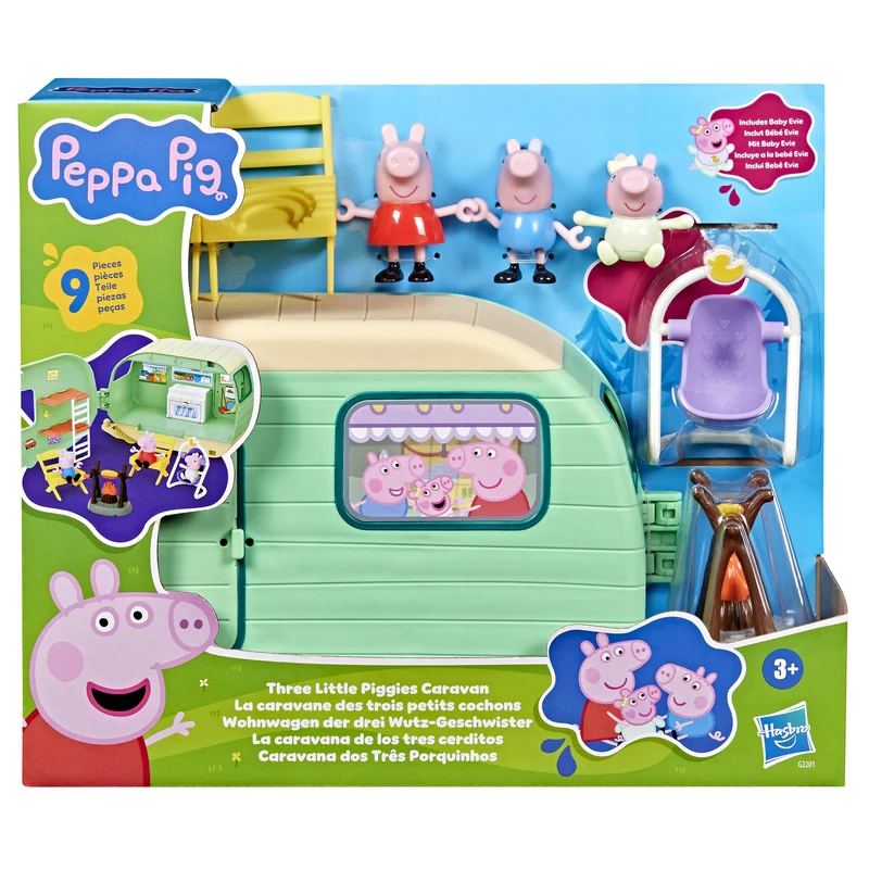 Peppa Pig Three Little Piggies Caravan