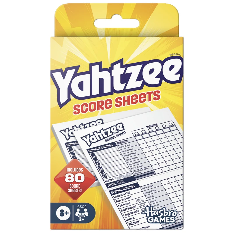 Yahtzee Score Cards