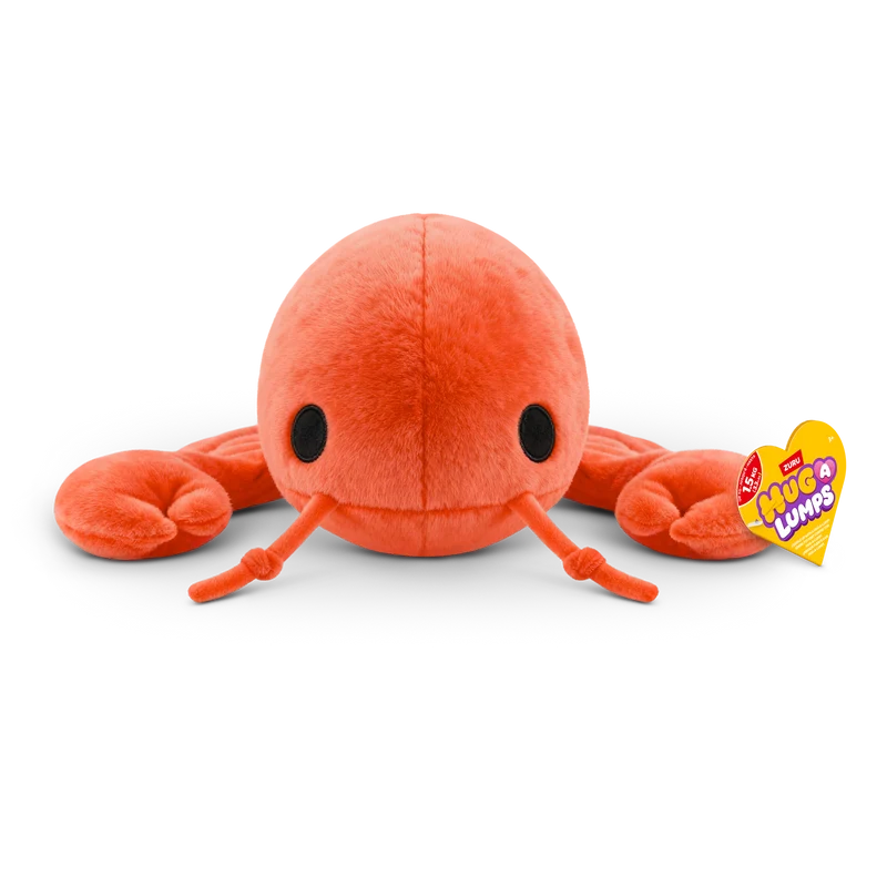 ZURU Hug A Lumps Medium Weighted Plush Series 2 - Lenny The Lobster