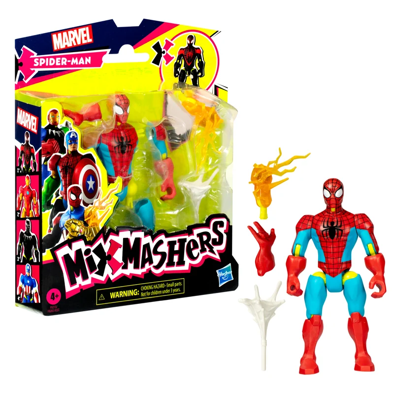 Marvel Spider-Man Mixmashers Spider-Man Basic Figure
