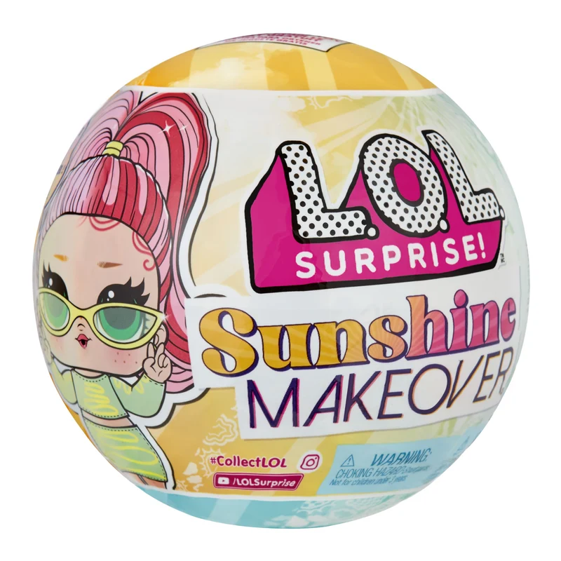 L.O.L. Surprise Sunshine Makeover Colour Change Doll S23 Surprise Ball