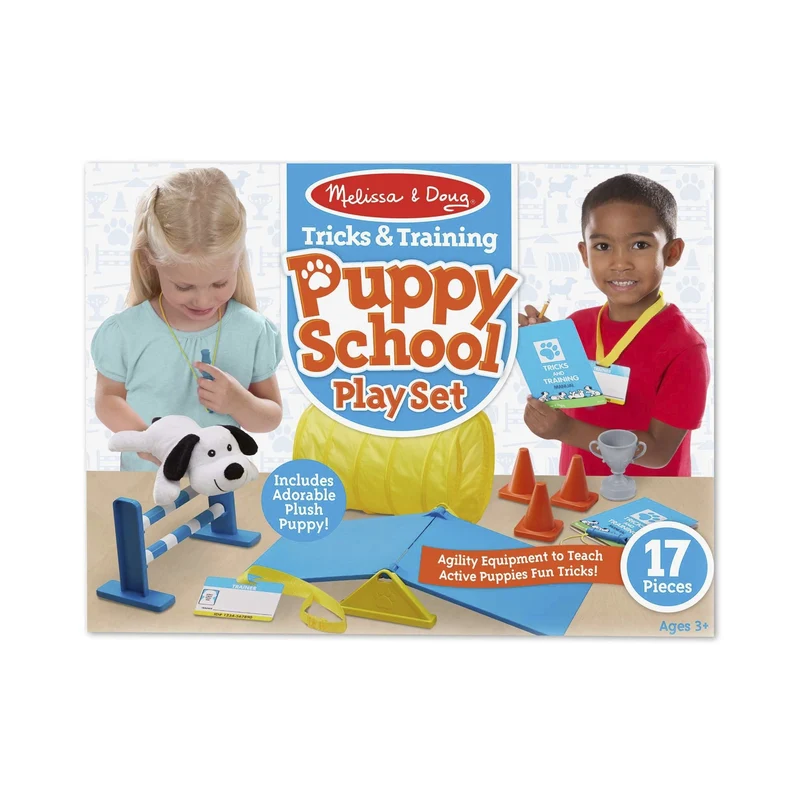 Melissa & Doug - Tricks And Training Puppy School Playset