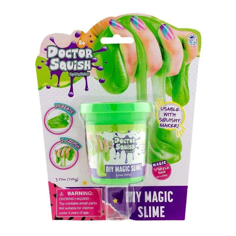 Doctor Squish Diy Magic Slime Green