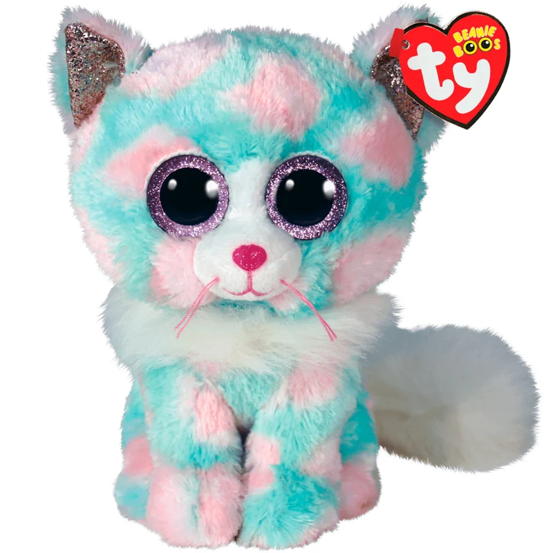 Ty Beanie Boos Regular - Opal Pastel Cat