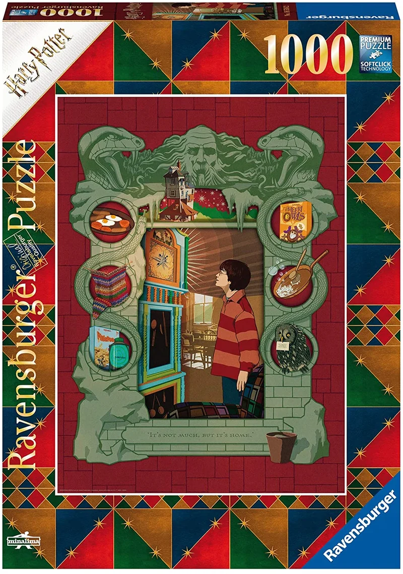 Ravensburger Harry Potter At At Home With The Weasley Family 1000 Piece
