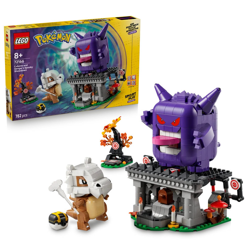 LEGO 72166 Pokémon SMART Play: Cubone and Gengar's Spooky Showdown