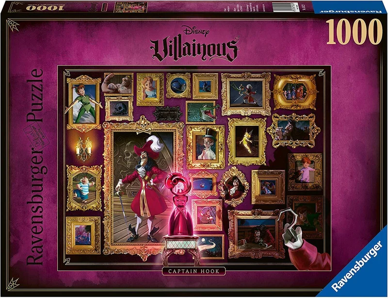 Ravensburger Disney Villainous Captain Hook 1000 Piece