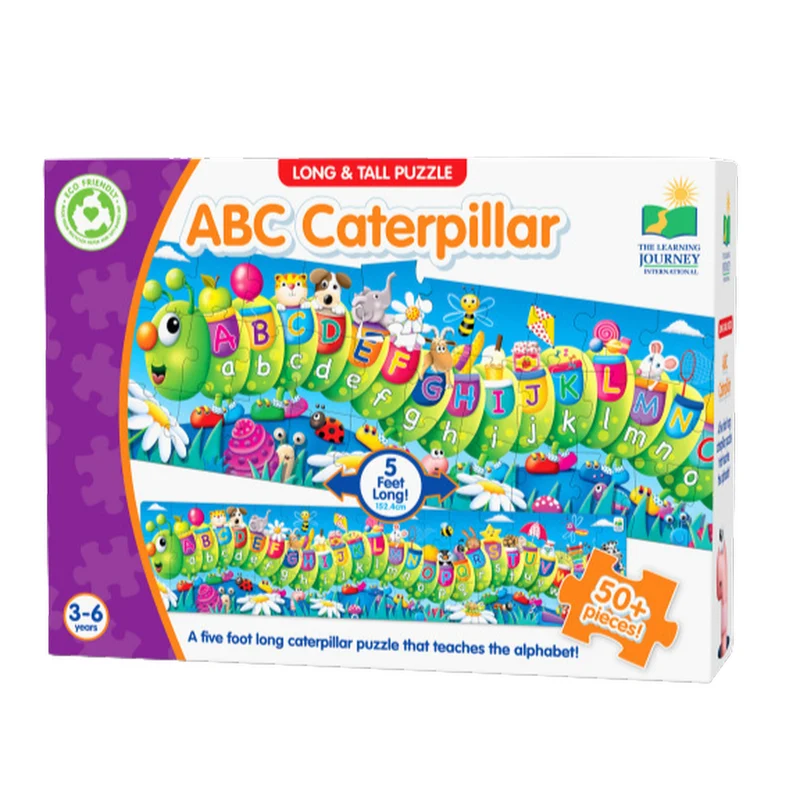 The Learning Journey Long & Tall ABC Caterpillar Puzzle