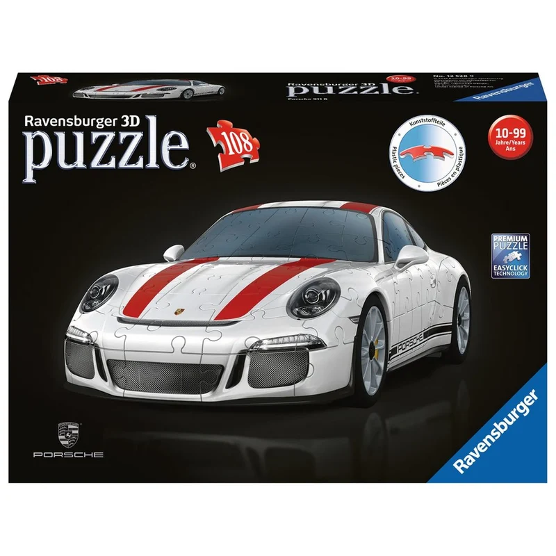 Ravensburger Porsche 911 R 3D 108 Piece