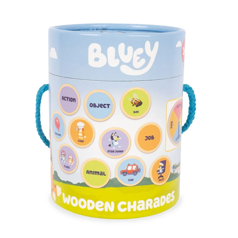 Bluey Wooden Charades