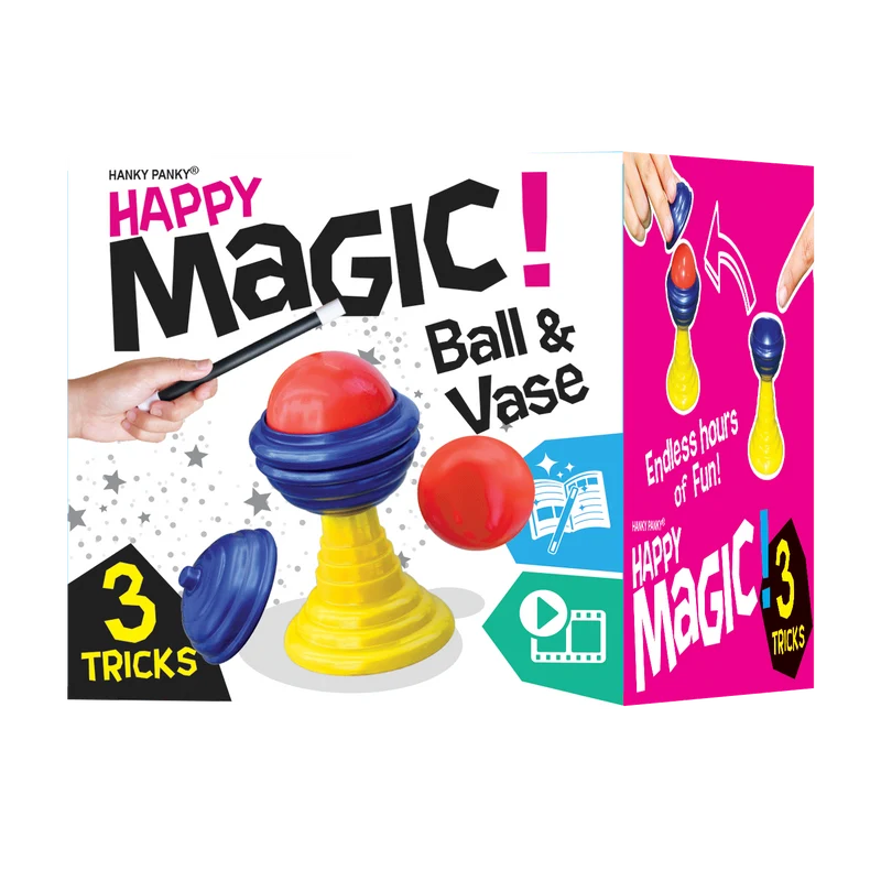 Happy Magic Ball And Vase