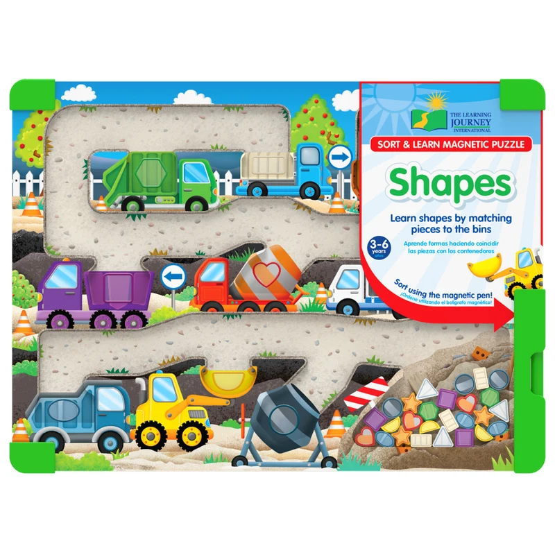 The Learning Journey Sort & Learn Magnetic Puzzle - Shapes