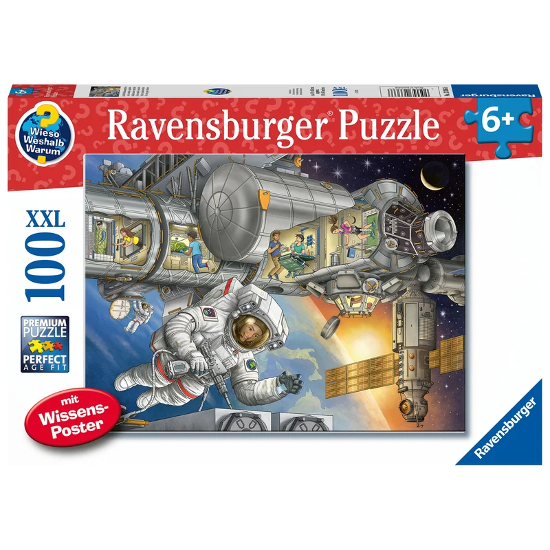 Ravensburger On The Space Station 100 Piece