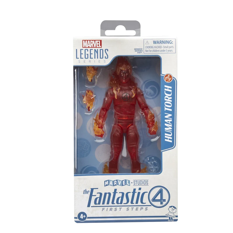 Marvel Legends Series The Fantastic 4 First Steps Action Figure - Human Torch
