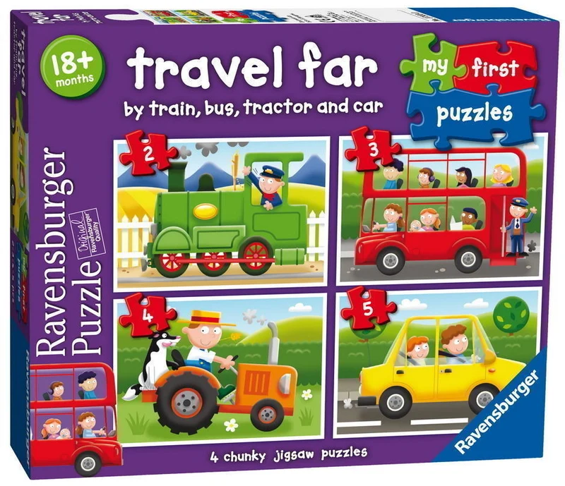 Ravensburger Travel Far My First 2 3 4 5 Piece
