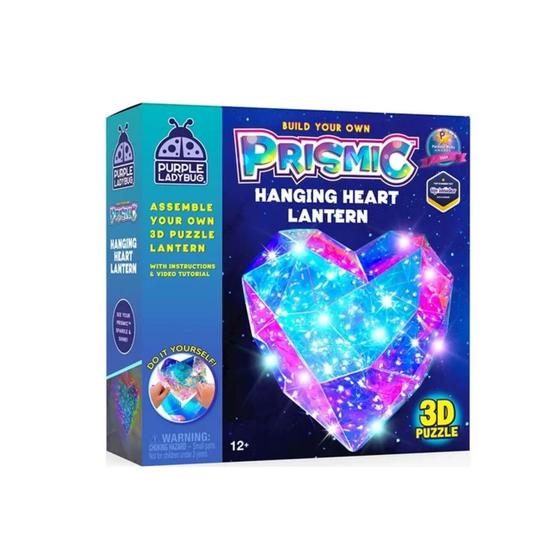 Prismic Hanging Heart 3D Puzzle
