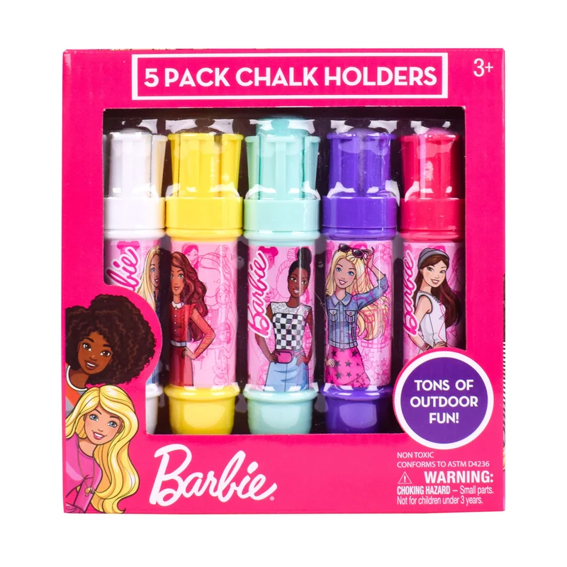 Sunny Days Barbie Chalk Holders 5 Pack