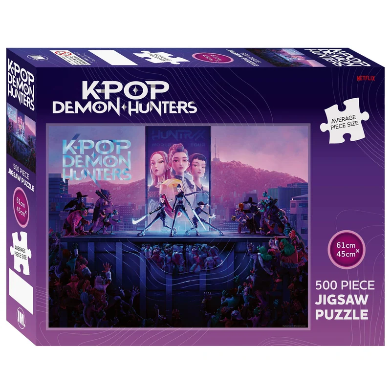 KPop Demon Hunters 1000 Piece Jigsaw Puzzle - Stage