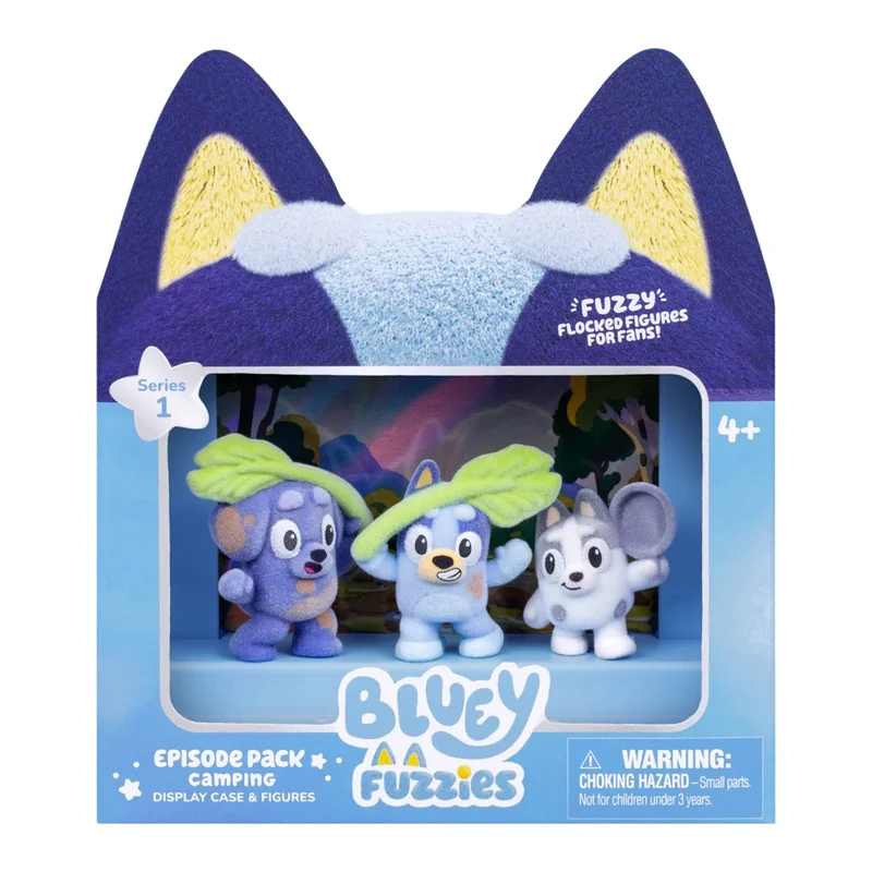 Bluey Fuzzies Episode Pack - Camping