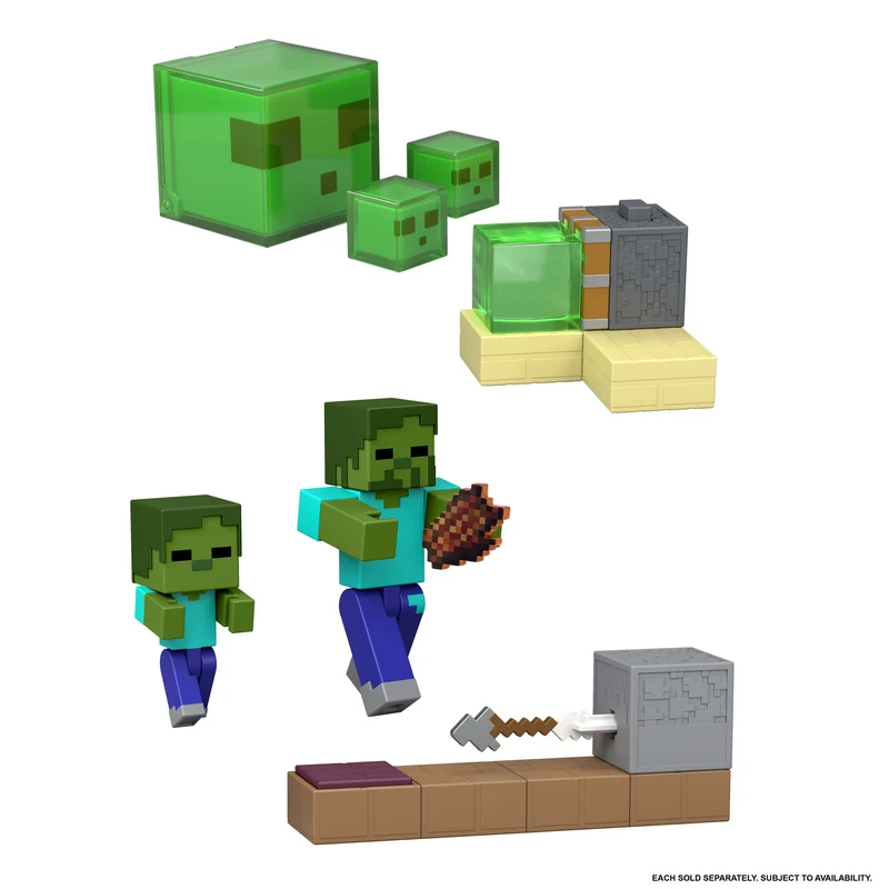 Minecraft Redstone Charged Figure & Mechanism Assorted Styles