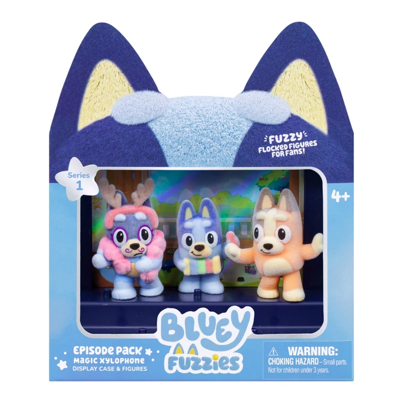 Bluey Fuzzies Series 1 Episode Pack Assorted Styles