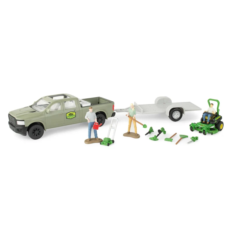 John Deere 1:32 Lawn & Garden Set