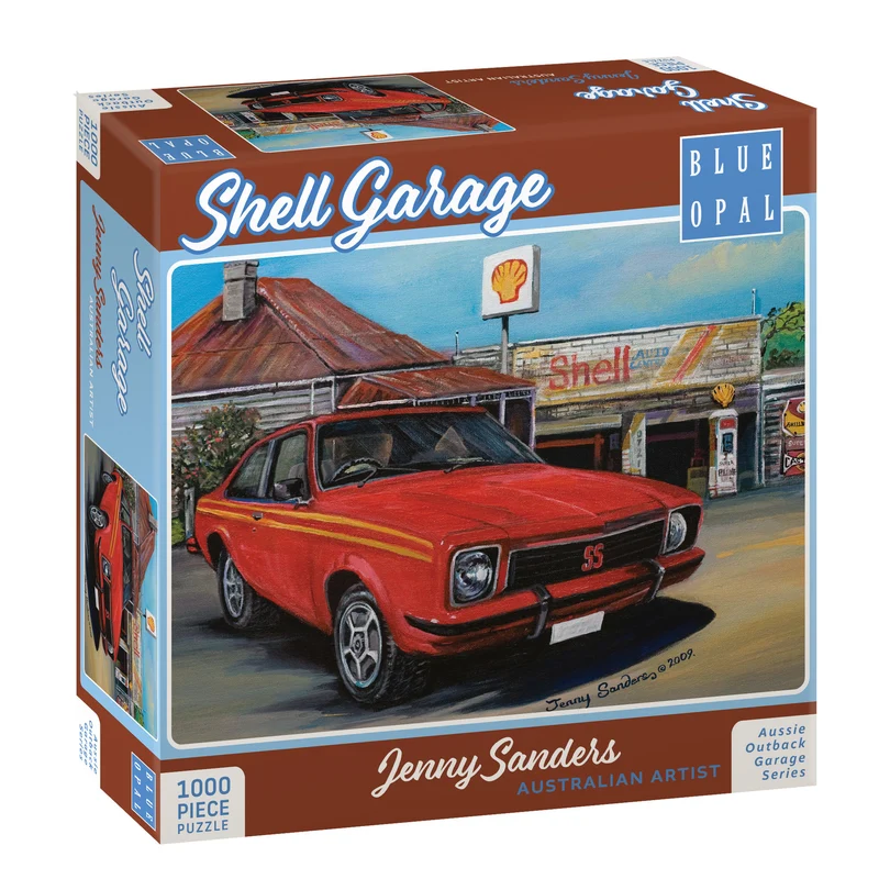 Blue Opal - Shell Auto Centre Puzzle 1000 Piece