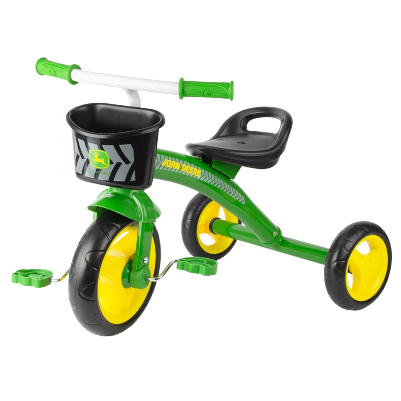 John Deere Steel Tricycle - Green