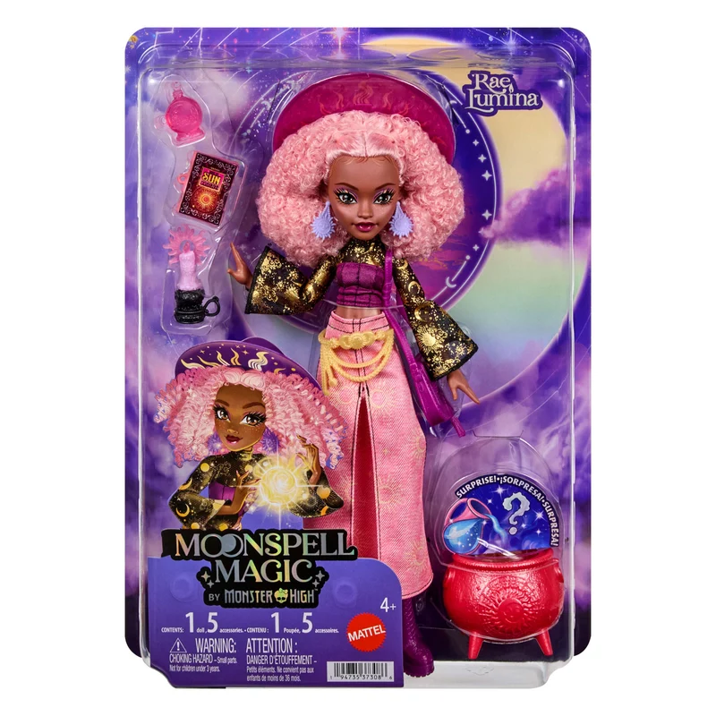 Monster High Moonspell Magic Doll - Rae Lumina