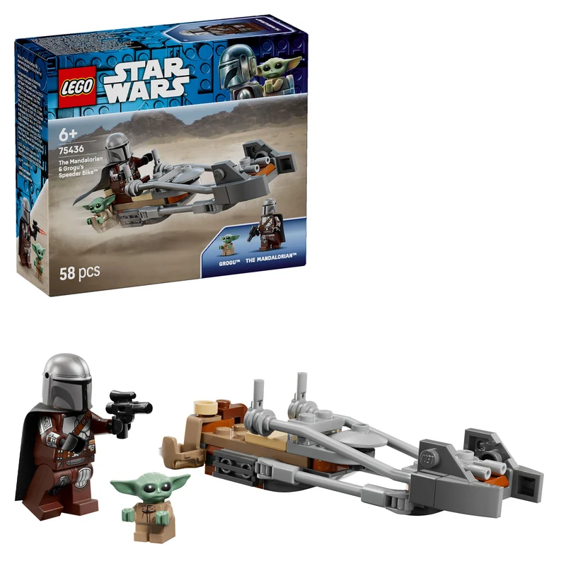 LEGO Star Wars The Mandalorian & Grogu's Speeder Bike