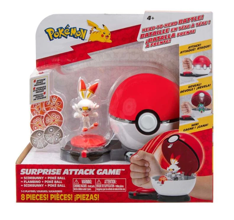 Pokemon Surprise Attack Game Scorbunny
